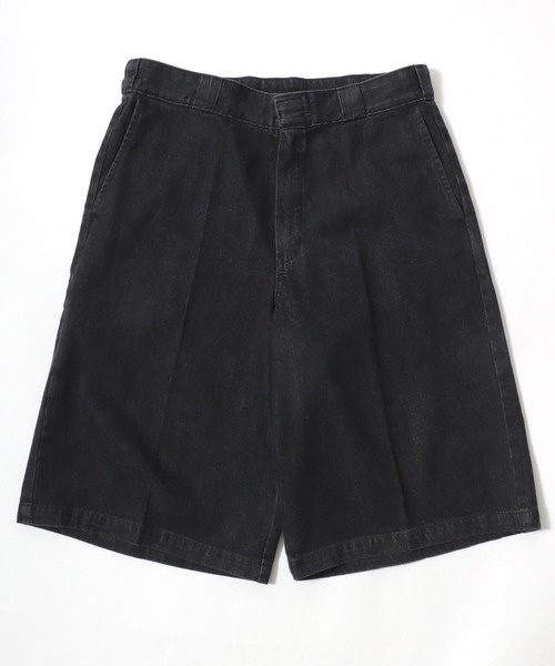 ディッキーズ ワイド バギー ワーク ショーツ ハーフパンツ 短パン 黒 W38 Dickies ディッキーズ ショートパンツ メンズ ワイド カーゴ
