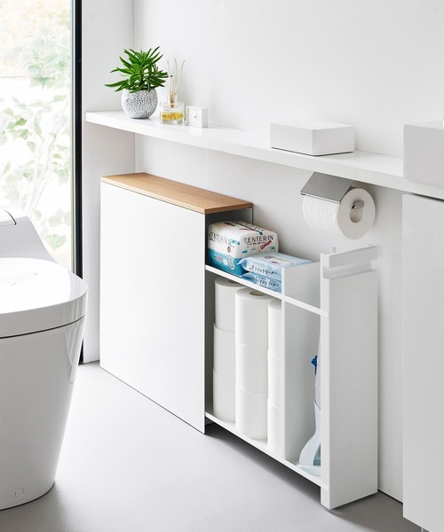tower バス トイレ 「tower」 隠せるトイレ引出し収納 : ZOZOTOWN