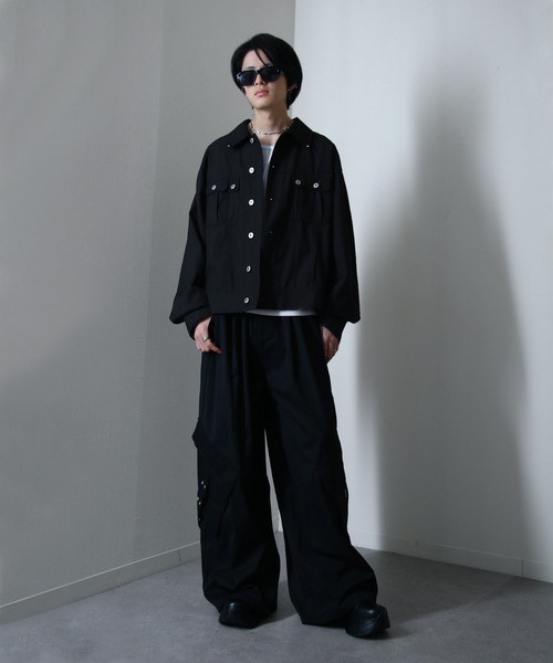 Nilway（ニルウェイ） ブルゾン アウター スタッズデザイン ショート丈