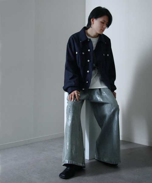 Nilway（ニルウェイ） ブルゾン アウター スタッズデザイン ショート丈