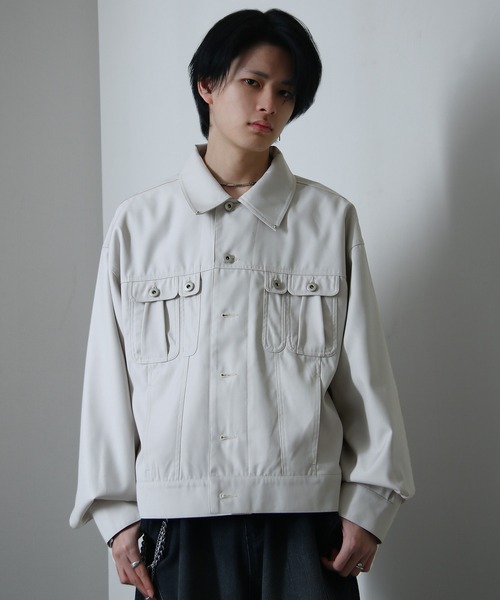 Nilway（ニルウェイ） ブルゾン アウター スタッズデザイン ショート丈