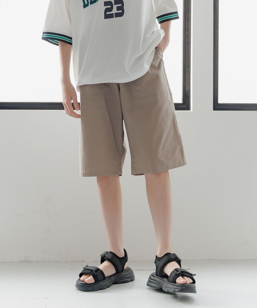GLOBAL WORK（グローバルワーク） ハーフパンツ ワイドパンツ パンツ
