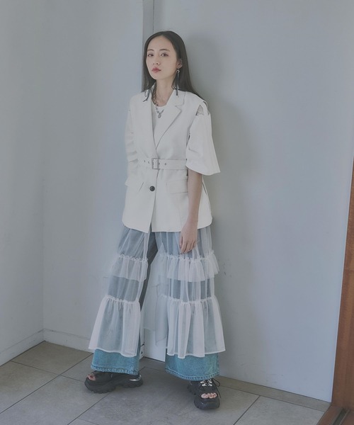 HARE ジーンズ デニム デニムパンツ アソートカコウワイドデニム