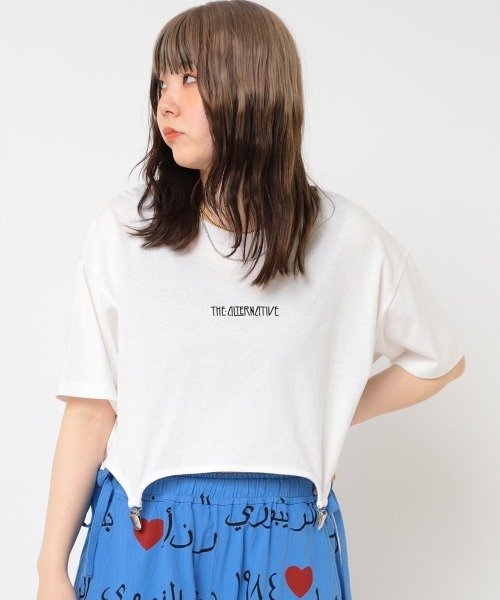 tシャツ M2522 ドッキングＢＩＧ　Ｔ レディース RNA tシャツ M2458 ガーターベルトショートT レディース