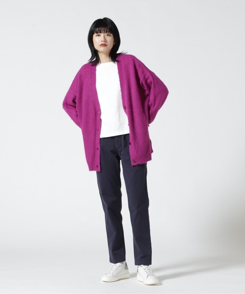 「MANASTASH」 ニットカーディガン MEDIUM ピンク レディース_画像6