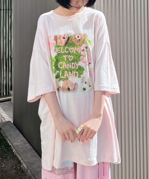 キャンディーストリッパー 半袖 Candy Stripper tシャツ CANDY IN A TRANCE Tシャツ レディース