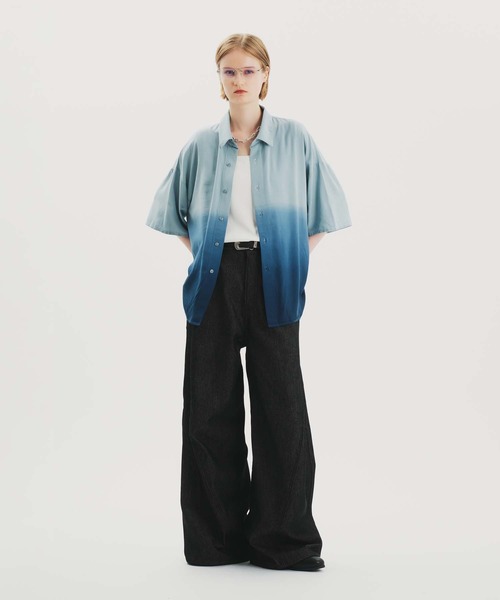 selle glant ジーンズ RIGID DENIM 3D CURVE BAGGY PANTS