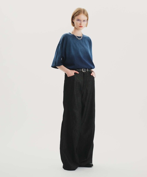 selle glant ジーンズ RIGID DENIM 3D CURVE BAGGY PANTS