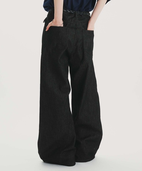 selle glant ジーンズ RIGID DENIM 3D CURVE BAGGY PANTS