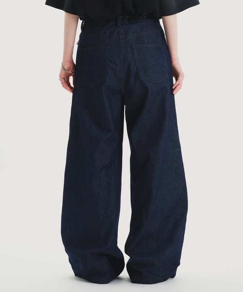 selle glant ジーンズ RIGID DENIM 3D CURVE BAGGY PANTS