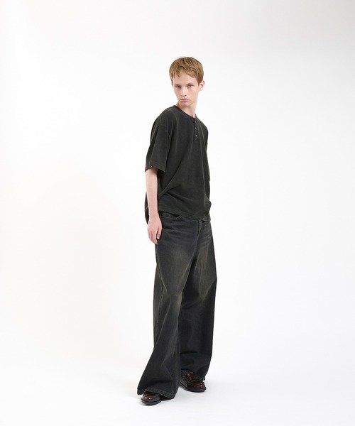 〈完売品〉Regen Glanzヘンリーネックスウェット Regen Glanz（レーゲングランツ）の「henry neck sweatshirt