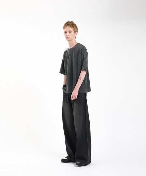 Regen Glanz ヘンリーネックスウェット Regen Glanz（レーゲングランツ）の「henry neck sweatshirt