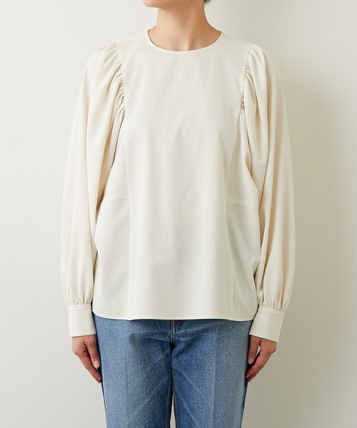 「GALLARDAGALANTE」 長袖ブラウス FREE ベージュ レディース GALLARDAGALANTE 「GALLARDAGALANTE」 長袖ブラウス FREE