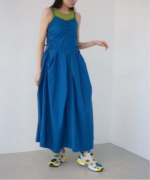 PLUS（AZUL BY MOUSSY） ワンピース 「PLUS」バブルギャザーボリューム
