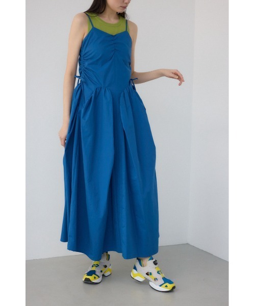 PLUS（AZUL BY MOUSSY） ワンピース 「PLUS」バブルギャザーボリューム