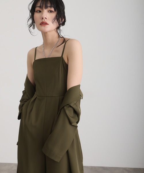 atlo パンツドレス セットアップパーティードレス結婚式二次会
