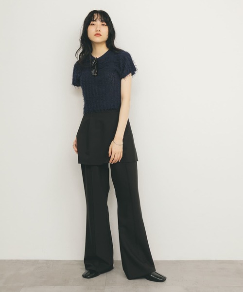 KBFフリンジMIXニット KBF（ケイビーエフ）の「フリンジMIXニット（ニット/セーター）」 - WEAR