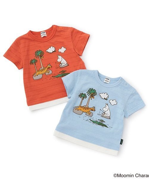 kladskap（クレードスコープ） tシャツ MOOMIN/ジャングル刺しゅう半袖