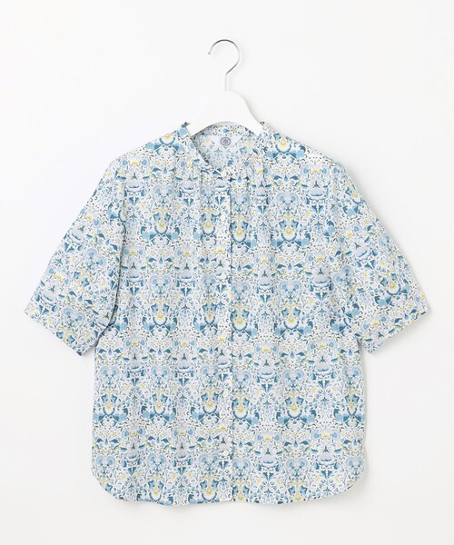J.PRESS（J.プレス） ブラウス シャツ 「洗える」LIBERTY バンドカラー