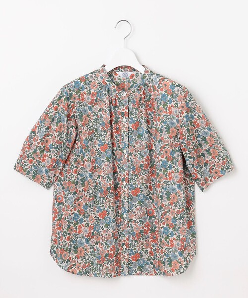 J.PRESS（J.プレス） ブラウス シャツ 「洗える」LIBERTY バンドカラー