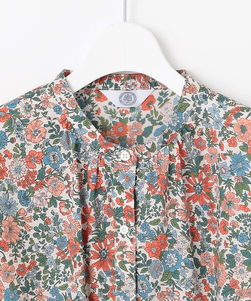 J.PRESS（J.プレス） ブラウス シャツ 「洗える」LIBERTY バンドカラー