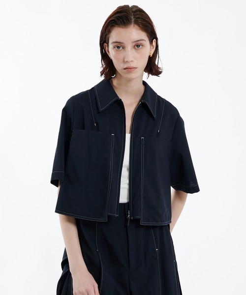 「PUBLIC TOKYO」 長袖ブラウス FREE ブルー レディース ウィメンズ/トップス/シャツ/ブラウス(長袖)｜PUBLIC TOKYO