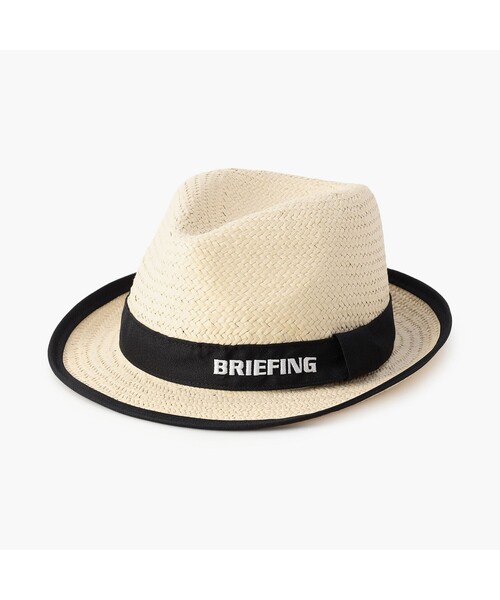 ラスト1点　新品　BRIEFING MENS STRAW HAT ネイビー　L BRIEFING キャップ 帽子 MEN'S STRAW HAT メンズ : ZOZOTOWN