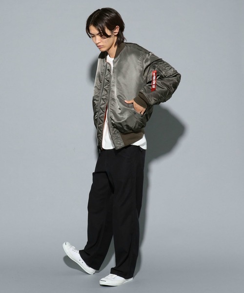 Alpha Industries（アルファ・インダストリーズ） 「ALPHA」 ジップ