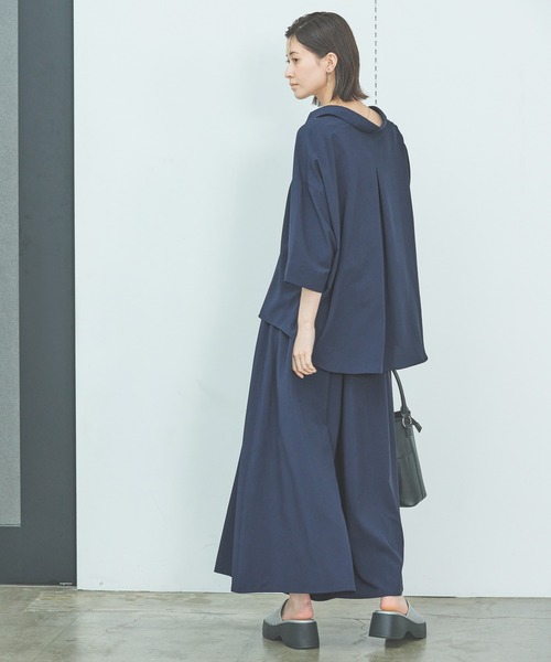 LAKOLE（ラコレ） パンツ 「セットアップ対応・多機能付き」サップ