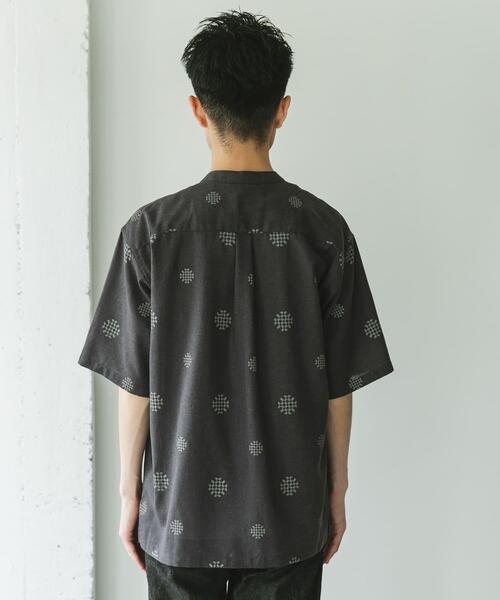 新品タグ付◉ 『UR TECH』バンドカラーシャツ　かぐれ　DOORS URBAN RESEARCH DOORS - 新品タグ付◉ 『UR TECH』バンドカラーシャツ