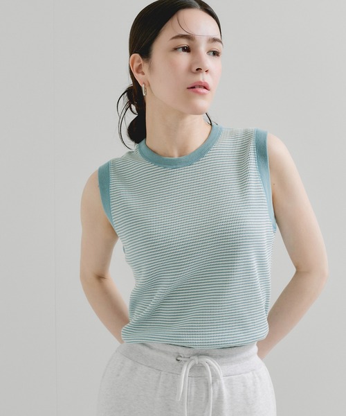 Healthknit タンクトップ ノースリーブ 「Healthknit/ヘルス