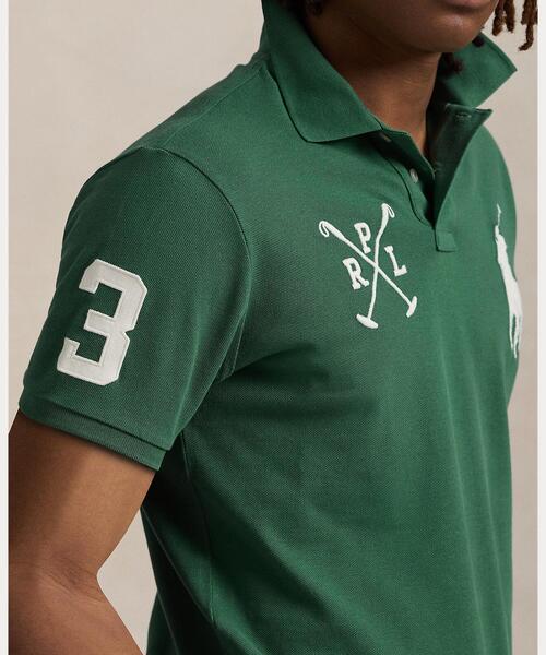 ラルフローレン　カスタムスリムフィット　ポロシャツ　ビッグポニー　Sサイズ POLO RALPH LAUREN ポロシャツ カスタム スリム フィット Big