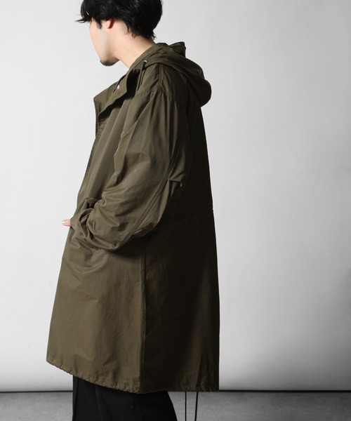 「ZIP FIVE」 モッズコート LARGE ブラック メンズ_画像5