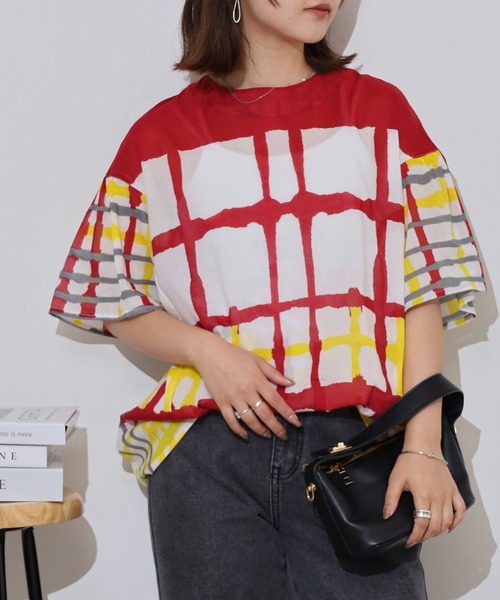 ブラウス シャツ kilki ブラードプレイドプルオーバーブラウス レディース kilki ブラウス シャツ ブラードプレイドプルオーバーブラウス