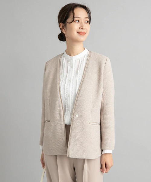 「URBAN RESEARCH DOORS」 長(zhǎng)袖チュニック MEDIUM ブルー系その他 レディース