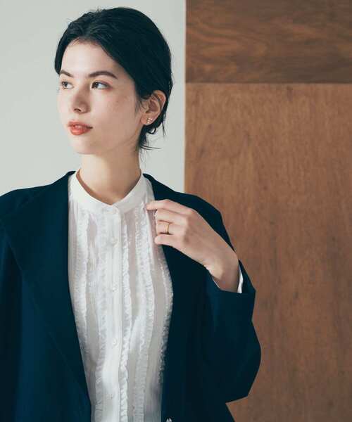 「URBAN RESEARCH DOORS」 長(zhǎng)袖チュニック MEDIUM ブルー系その他 レディース