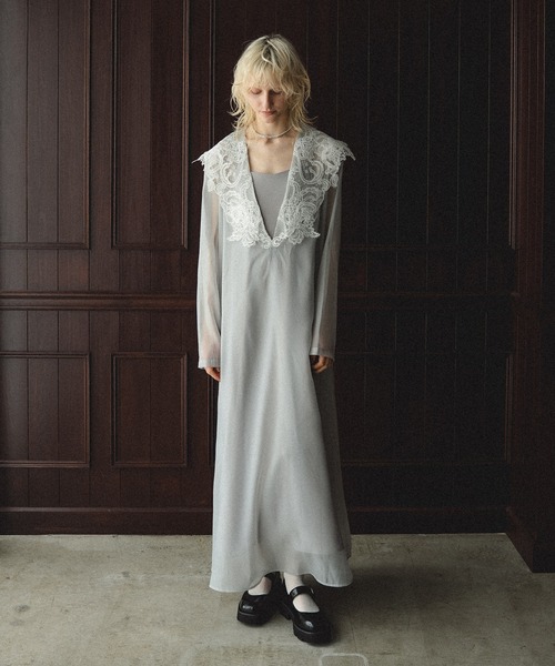 et.UNIVER オケージョンドレス et.UNiVER ドレス Embroiderry dress : ZOZOTOWN Yahoo!店