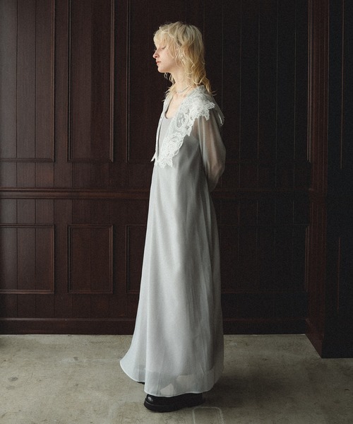 et.UNIVER オケージョンドレス et.UNiVER ドレス Frill sleeve dress : ZOZOTOWN Yahoo!店