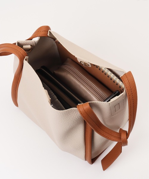 cache cache（カシュカシュ） トートバッグ ミニショルダー付ミニ