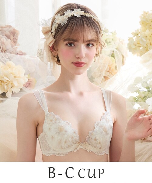 Risa Magli（リサマリ） ブラジャー ピア ブラジャー （B-C） ミラクル