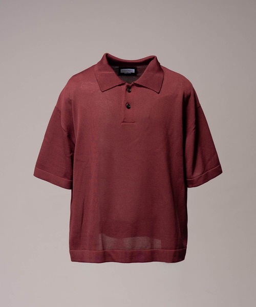MAISON SPECIAL ポロシャツ 「UNISEX」Lonfresh Prime-Over Crew