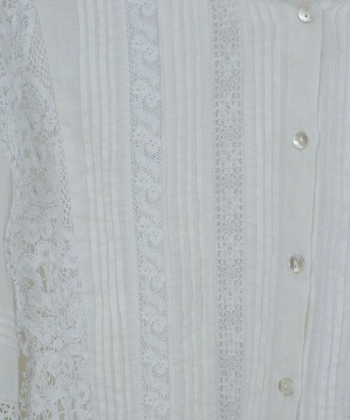 ADIEU TRISTESSE（アデュートリステス） ブラウス シャツ インドレース