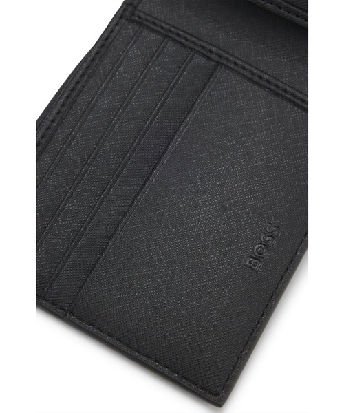 BOSS（HUGO BOSS） 二つ折り 二つ折り財布 財布 モノグラム ウォレット