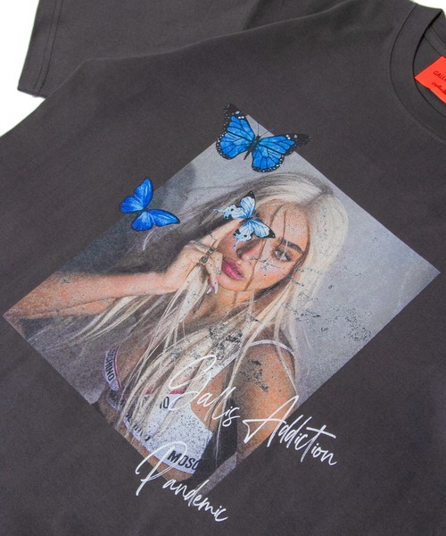 「GALLIS ADDICTION」 半袖Tシャツ M ホワイト メンズ