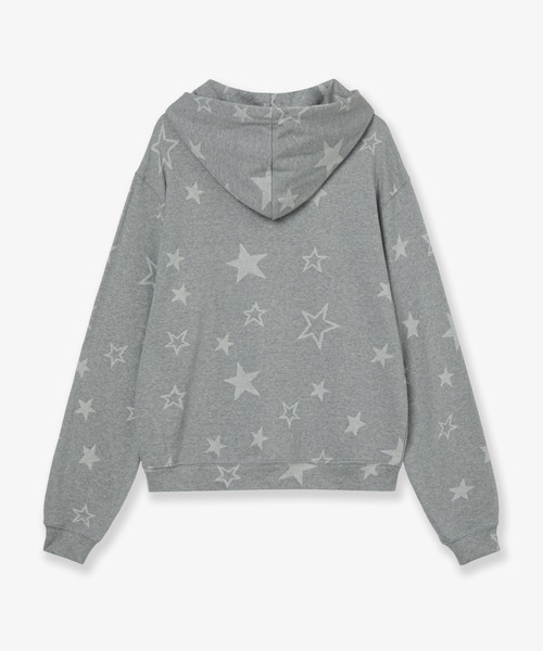 aeae トレーナー スウェット WEB LOGO STAR LOOSED HOODIE レディース