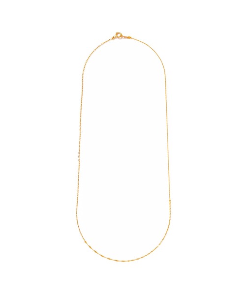ネックレス 「les bonbon」K18 s.g.b classy necklace/エスジービー クラッシー ネックレス レディースの画像