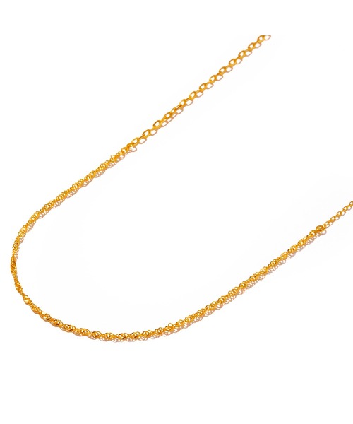 ネックレス 「les bonbon」K18 s.g.b classy necklace/エスジービー クラッシー ネックレス レディースの画像