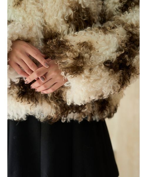 SNIDEL（スナイデル） コート チェスターコート ファーショートコート