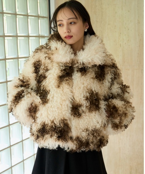 SNIDEL（スナイデル） コート チェスターコート ファーショートコート