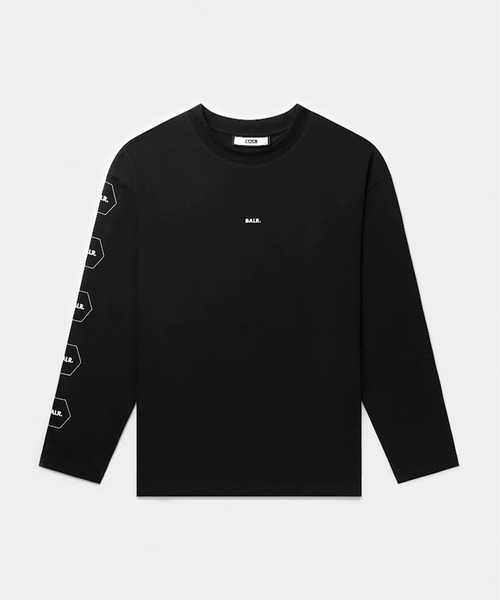 【期間限定価格】美品 BALR ロゴ長袖Tシャツ 黒 XL 楽天市場】BALR. ボーラー ロンT 長袖Tシャツ メンズ ブラック